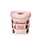 Frambuesas en chocolate blanco y negro Franui Dark, 150 g, Franui