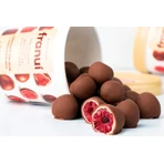 Maliny w białej i mlecznej czekoladzie Franui Czekolada mleczna, 150 g, Franui: ceny i cechy