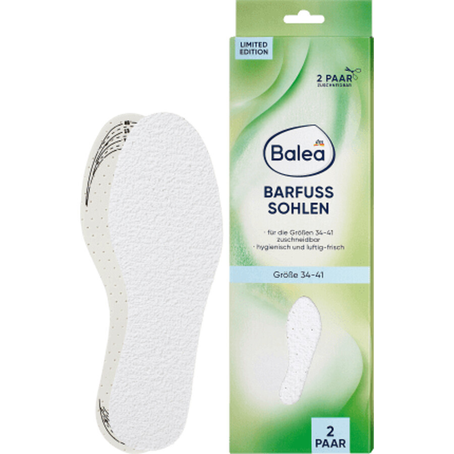 Balea Barefoot Bahren Größe 34/41, 2 Stück