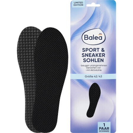 Balea Sport panty zwart 42/43, 2 stuks