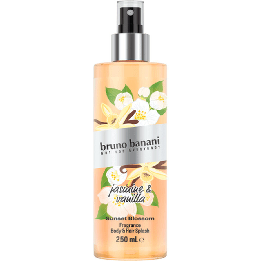 Bruno Banani Desodorante corporal bruma jazmín y vainilla, 250 ml