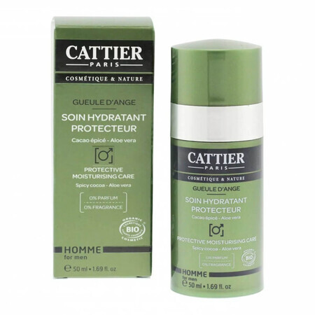 Hydraterende gel voor heren, 50 ml, Cattier