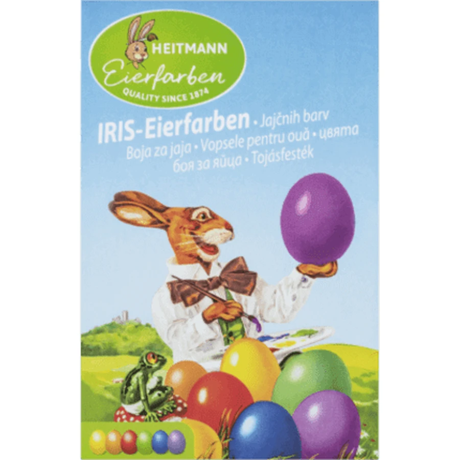 Heitmann Egg paint 6 colours, 6 pcs