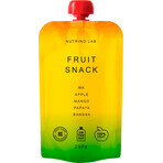 Nutrino Lab Snack, purea di frutti di mare, mango, papaya, banana, 200 g