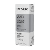 Ácido glicólico Just Glycolic Acid 20%, 30 ml, Revox