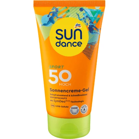 Sundance Cremă-gel solară sport SPF 50, 150 ml