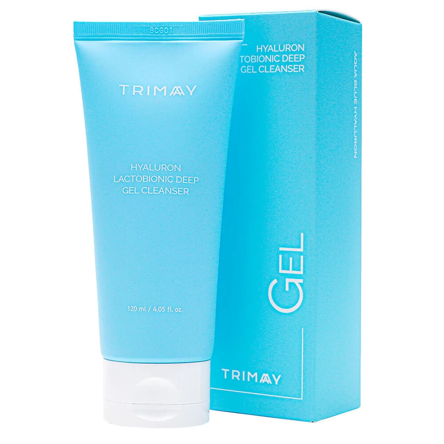 Gel limpiador facial profundo Hyaluron Lactobionic, Trimay, 120 ml