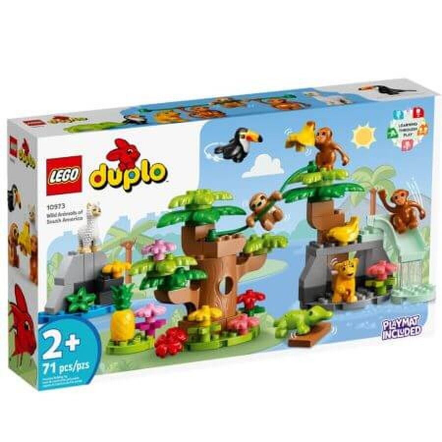 Wilde dieren van Zuid-Amerika Lego Duplo, +2 jaar, 10973, Lego