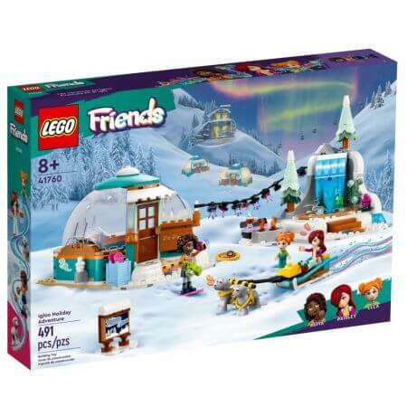 Lego Friends iglú aventura de vacaciones, 8 años +, 41760, Lego