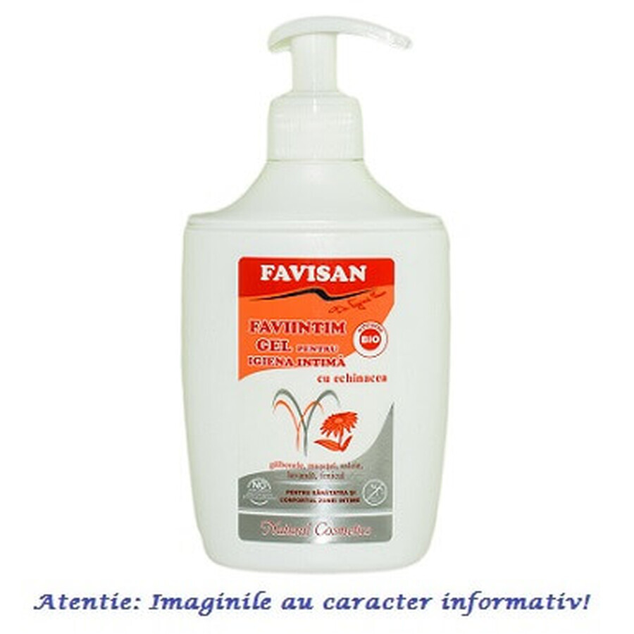 Gel per l'igiene intima con echinacea e camomilla, 300 ml, Favisan