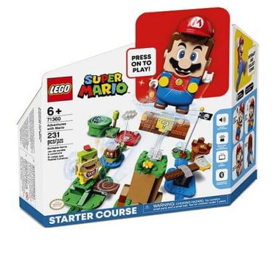 Le avventure di Mario - set base, +6 anni, Lego Super Mario