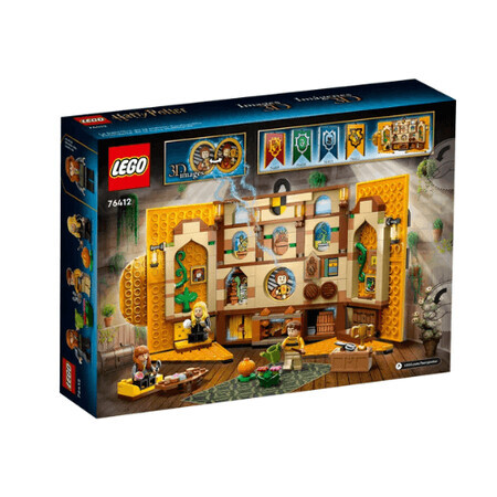 Lego Harry Potter Estandarte de la Casa Hufflepuff, 9 años+, 76412, Lego