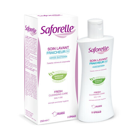 Gel igienă intimă și corporală Fresh Saforelle, 250 ml, Laboratoarele Iprad