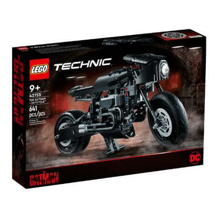 Batman Batcycle Lego Technic, +9 jaar, 42155, Lego