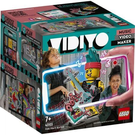 BeatBox Pirat Punk Lego Vidiyo, +7 ans, 43103, Lego