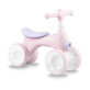 Bicicleta con luces, sonido y globo difusor Tobis, Rosa, Momi