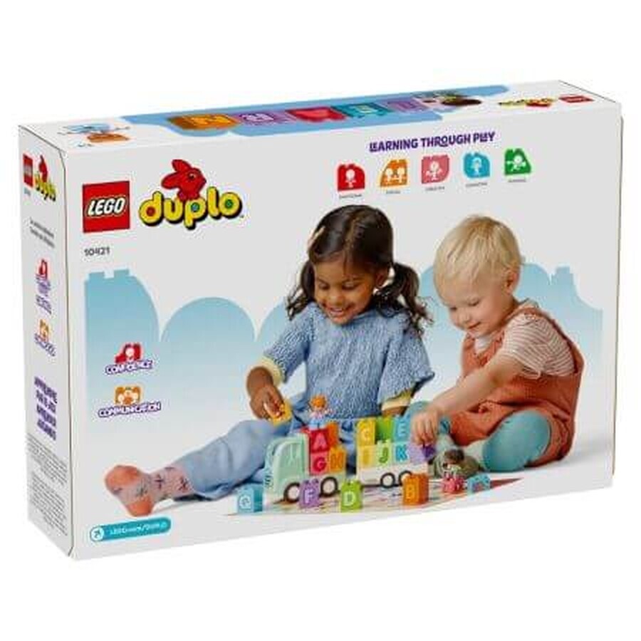 Alfabetische vrachtwagen, +2 jaar, 10421, Lego Duplo