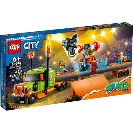 Lego City Stunttruck, +6 jaar, 60294, Lego