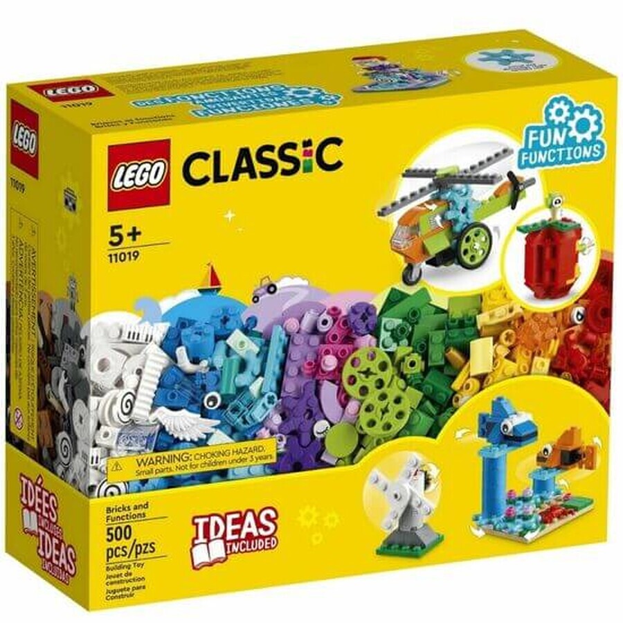 Briques et fonctions Lego Classic, +5 ans, 11019, Lego