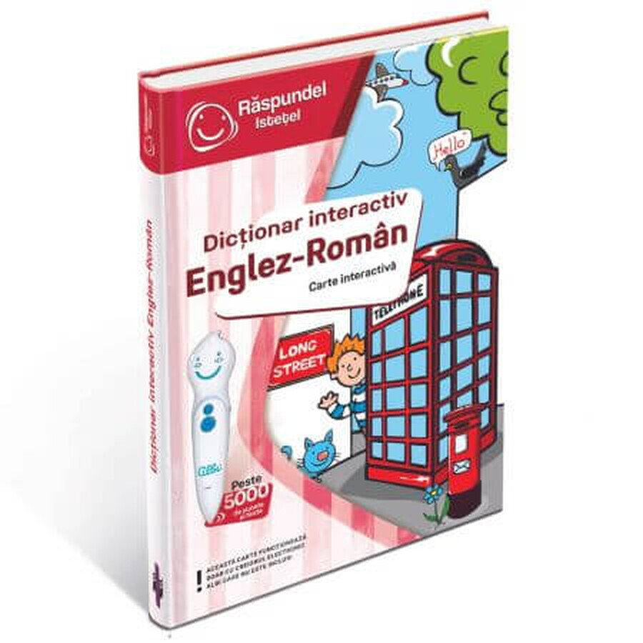 Libro diccionario interactivo inglés-romano, Raspundel Istetel