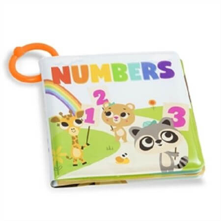 Números libro de baño educativo, +6 meses, BToys