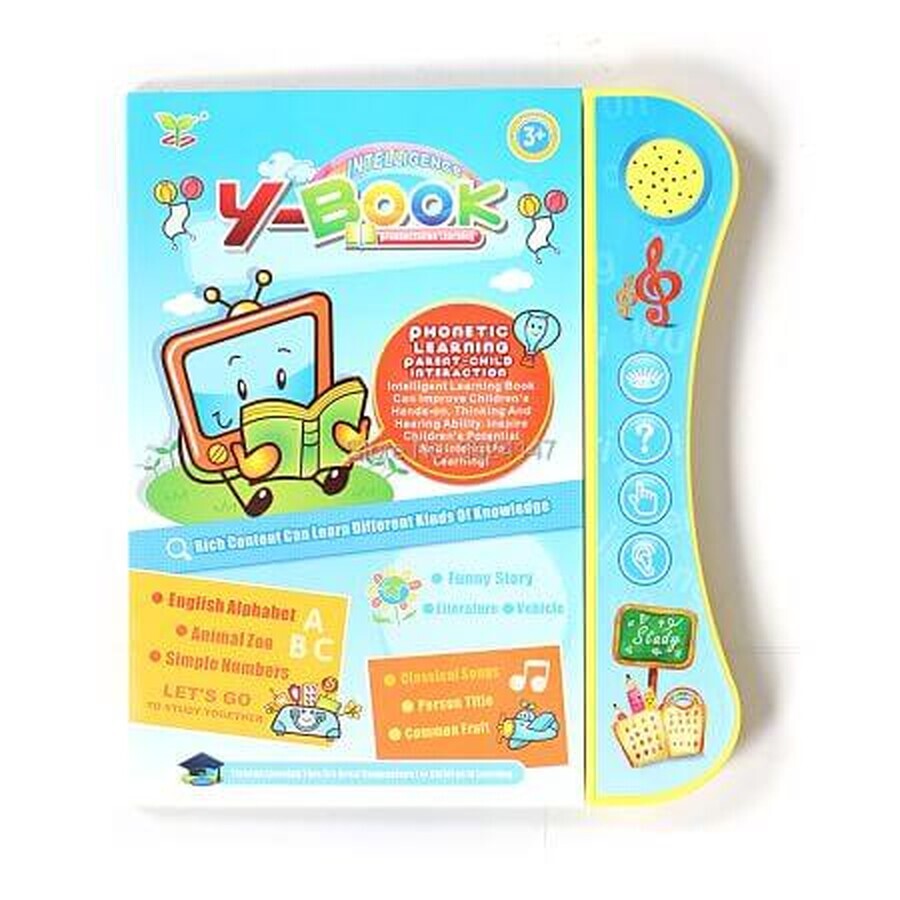 Livre d'anglais avec crayon interactif, +3 ans, Y-Book