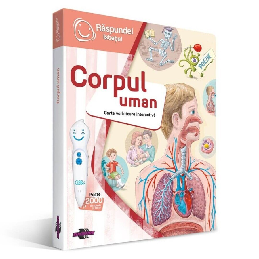 Libro interactivo, Cuerpo humano, Raspundel Istetel