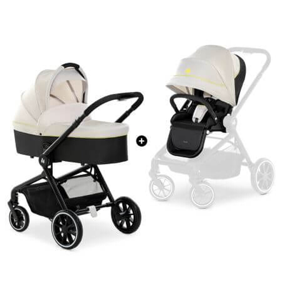 Move so simply 2 in 1 kinderwagen, Beige Neon, Hauck