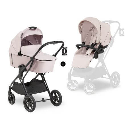 Poussette Vision X 2 en 1, Beige, Hauck