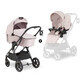 Silla de paseo Vision X 2 en 1, Beige, Hauck