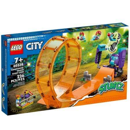 Lego City Stuntz Loop Stunt, +7 años, 60338, Lego