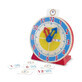 Reloj educativo de madera, +4 a&#241;os, Melissa &amp;amp; Doug