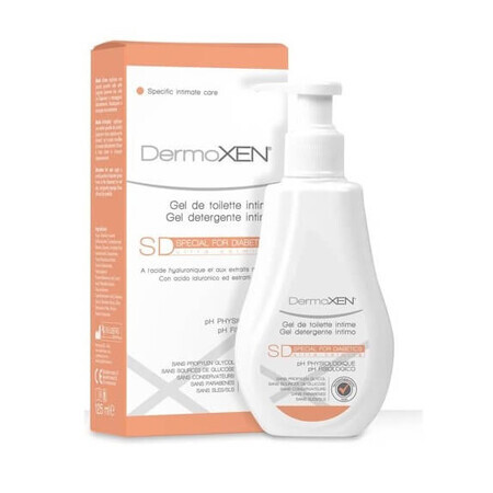 Dermoxen Ultracalming SD gel intime pour diabétiques, 125 ml, Ekuberg Pharma