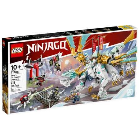 Criatura Dragón de Hielo de Zane, 10 años+, 71786, Lego Ninjago