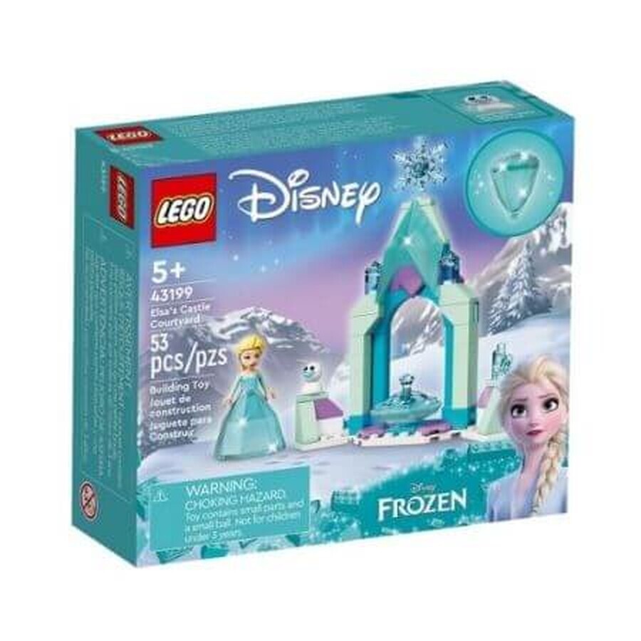 Lego Castillo Disney Corte de Elsa, +5 años, 43199, Lego