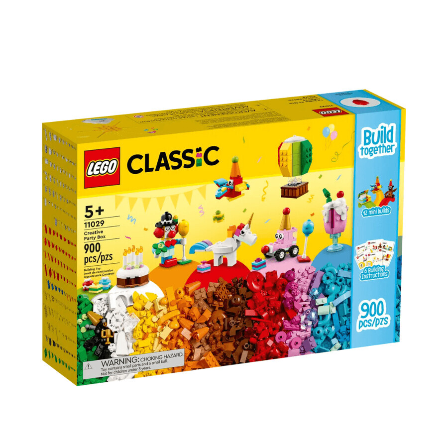 Lego Classic caja de fiesta creativa, 5 años+, 11029, Lego