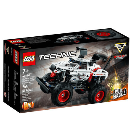 Dalmatian Monster Jam Monster Mutt Lego Technic, 7 ani+, 42150, Lego