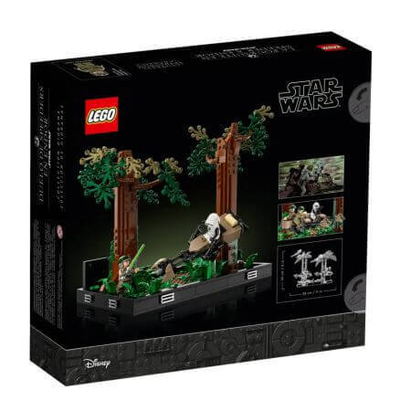 Diorama Urmarire cu speederul pe Endor, 18 ani+, 75353, Lego Star Wars