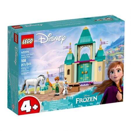 Kasteelpret met Anna en Olaf Lego Disney, 4 jaar+, 43204, Lego