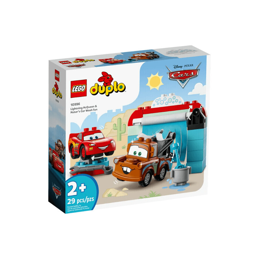 Wäschespaß mit Lightning McQueen und dem Lego Duplo Plaything, ab 2 Jahren, 10996, Lego