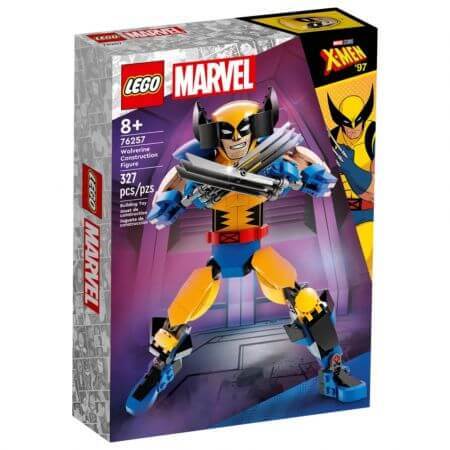 Lego Marvel Lobezno Figura de construcción, +8 años, 76257, Lego