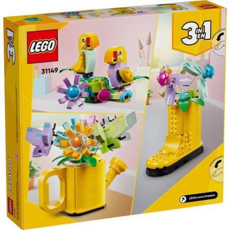 Fiori nell'annaffiatoio, +8 anni, 31149, Lego Creator 3 in 1