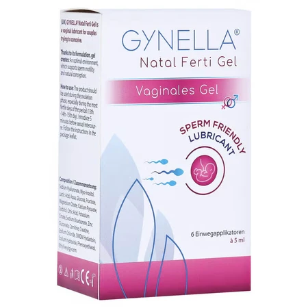Gel lubrifiant Gynella Natal Ferti, 6 x 5 ml, Heaton