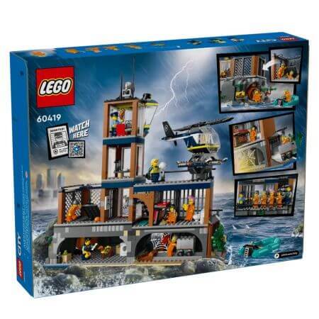 Prison Island, +7 años, 60419, Lego City