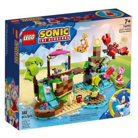 L'isola di Amy per Lego Sonic Animal Rescue, 7 anni+, 76992, Lego