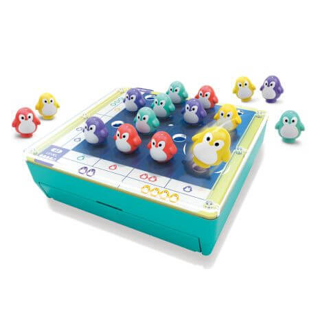 Juego de puzzle interactivo pingüinos, Hola