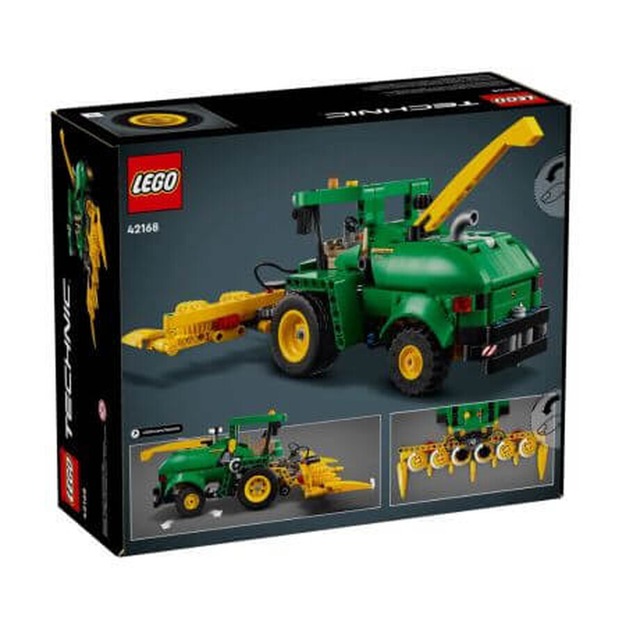 John Deere 9700 Picadora de forraje, 9 años+, 42168, Lego Technic