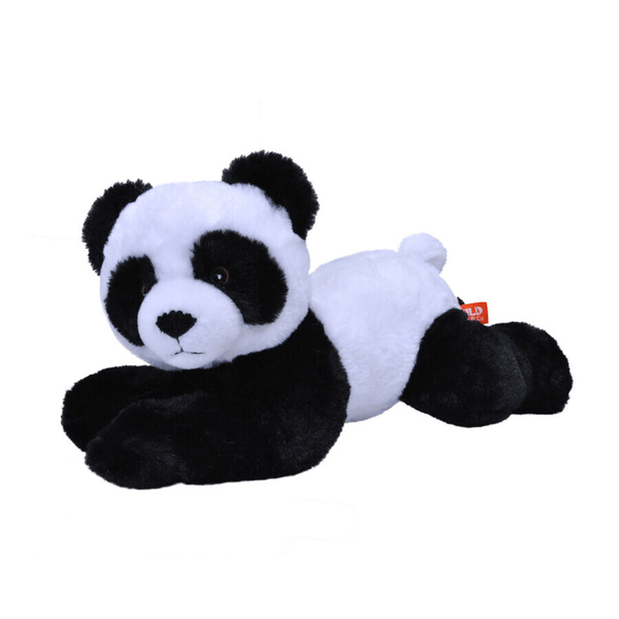 Jucarie de plus Ecokins, 30 cm, Urs Panda, Wild Republic