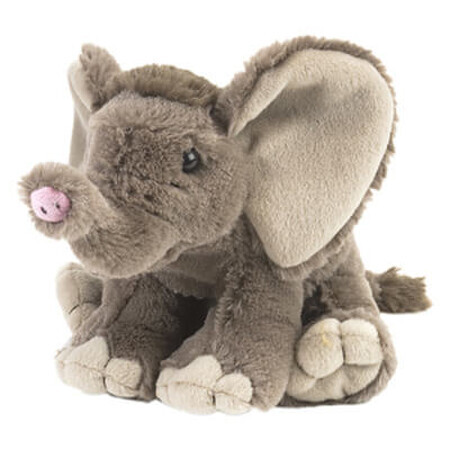 Jucarie de plus Elefant African, 20 cm, Wild Republic