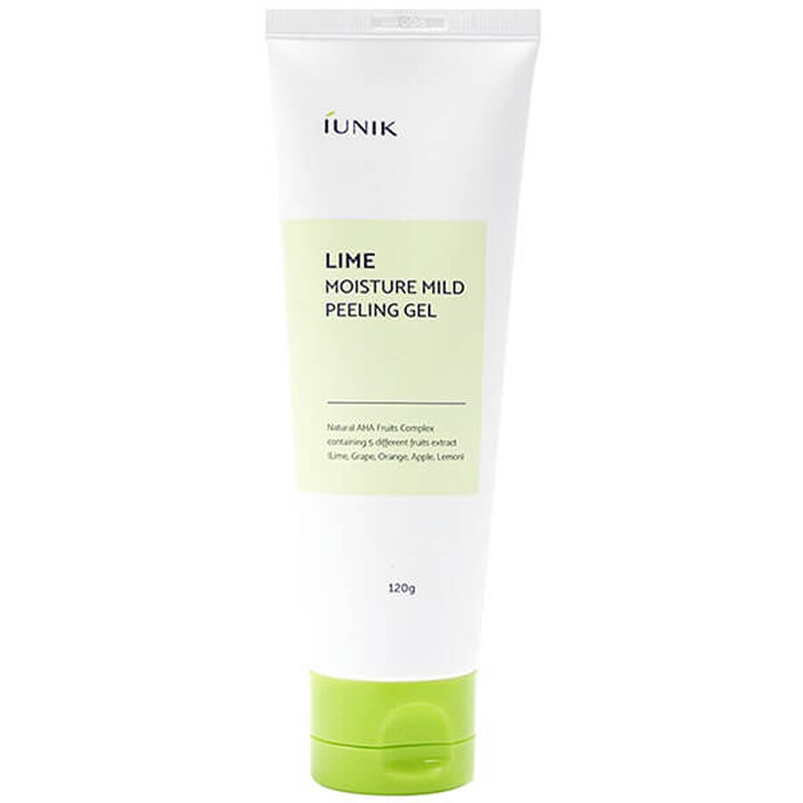 Gel exfoliant hydratant au citron vert, 120 ml, Iunik